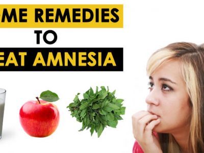 Home Remedies to Treat Amnesia