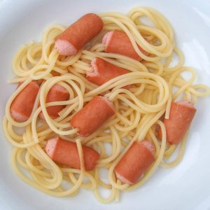 Hot Dogs and Spaghetti 