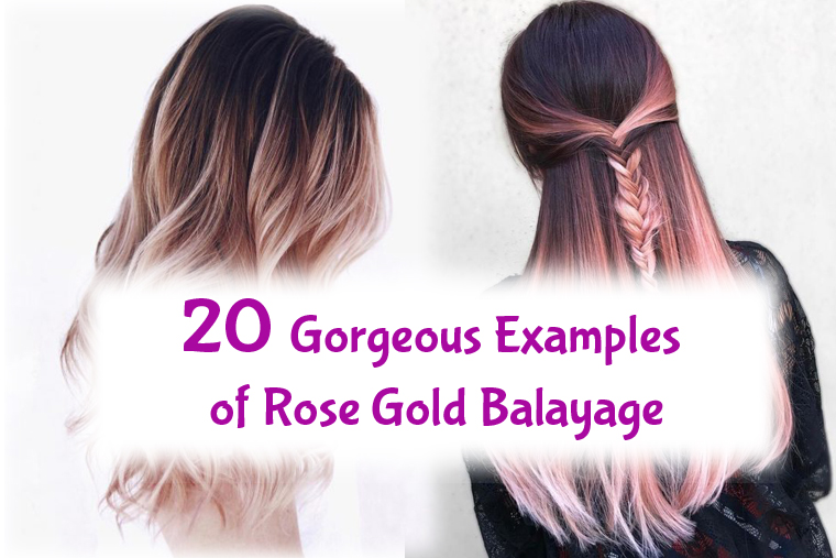 Rose Gold Balayage