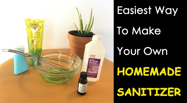 Homemade Sanitizer
