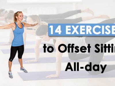 Exercises to offset sitting