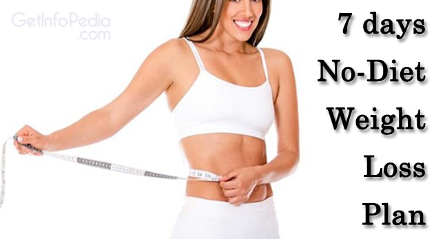 no diet weight loss plan