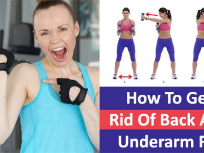 back and underarm fat