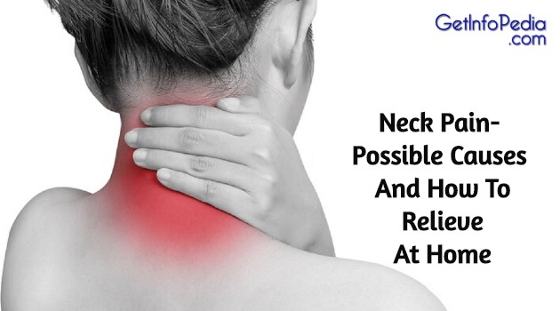 What should I do if my left side of my neck hurts?