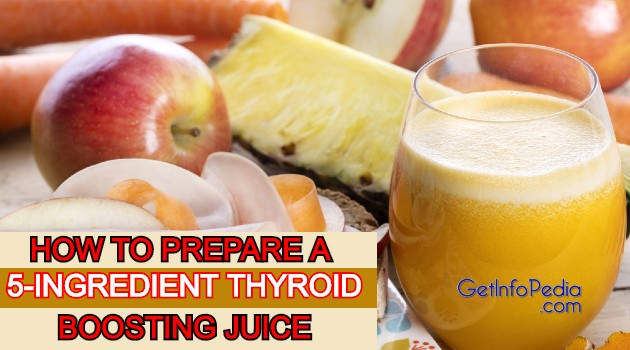 How To Prepare A 5-Ingredient Thyroid Boosting Juice