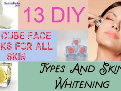13 DIY Ice Cube Face Packs For All Skin Types And Skin Whitening