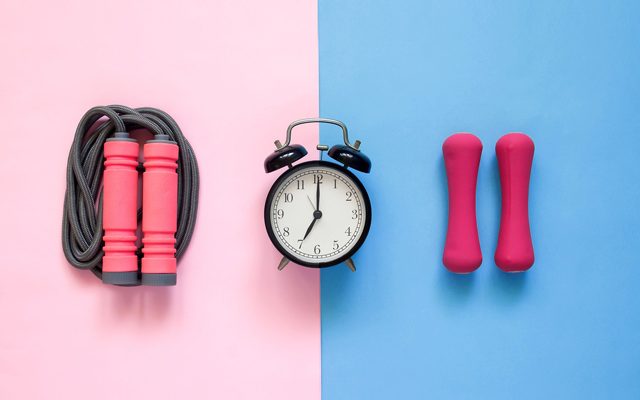 Work-out during busy schedule