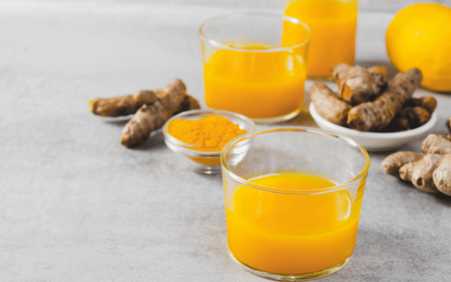 Immunity Boosting Ginger and Turmeric Wellness Shot