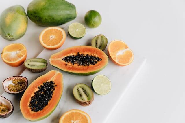 Papaya and Lemon Face Pack