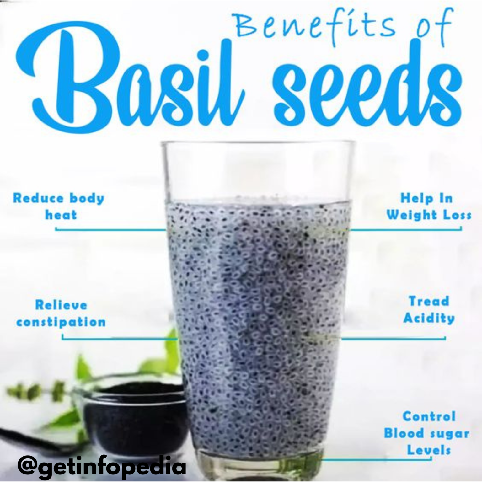 benefits of using basil seeds in your daily diet