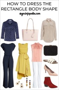 Rectangle Body Shape Outfit