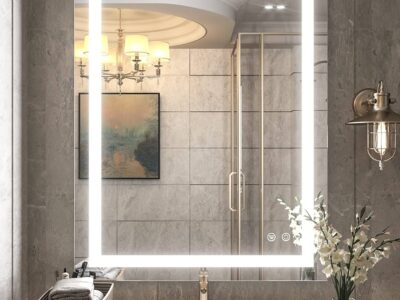 led mirror of makeup