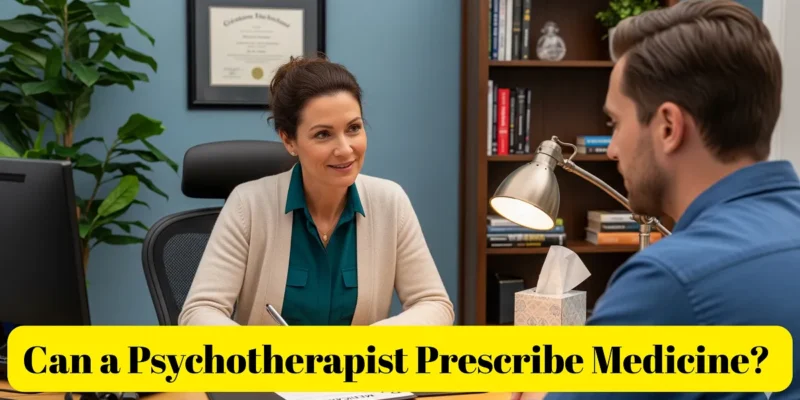 Can a Psychotherapist Prescribe Medicine